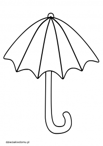 szablon parasola