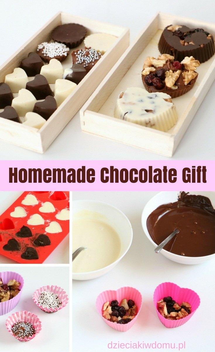 homemade chocolate gift