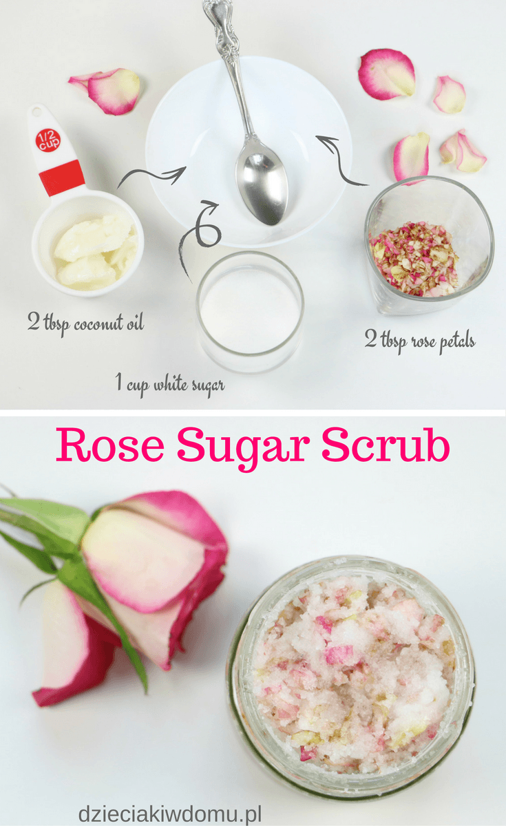 sugar rose scrub