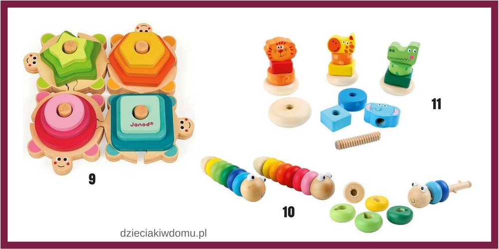 zabawki edukacyjne dla małych dzieci 1,2,3,4 lata